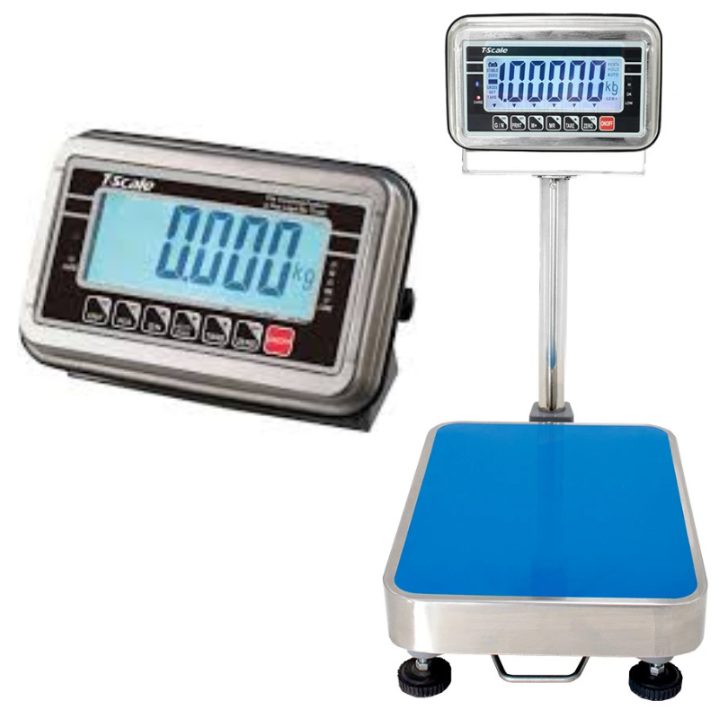 Balanza T-Scale BWS industrial de plataforma con indicador